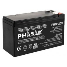 Phasak Bateria  12V / 9Ah - Bateria sellada plomo-acido estandar